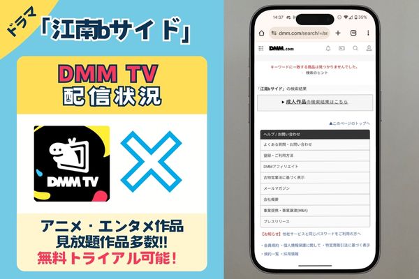 DMM TV　江南bサイド